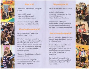 School Climate Survey 2015 - inside