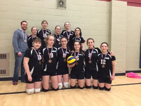 girls volleyball bronze